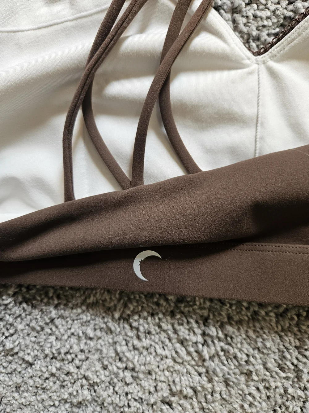 ZYIA's Everyday Strappy Bralette - Brown
